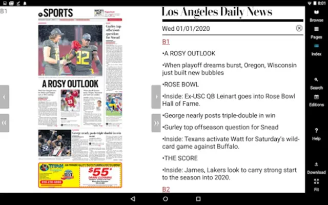 Daily News android App screenshot 1