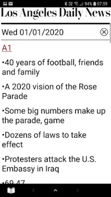Daily News android App screenshot 4